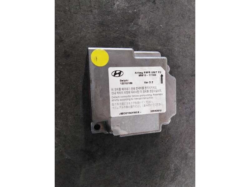 Recambio de centralita airbag para hyundai matrix (fc) 1.6 gls full referencia OEM IAM 9591017100 9591017100 9591017100