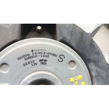 Recambio de electroventilador para toyota auris (_e15_) 1.8 hybrid (zwe150_) referencia OEM IAM 163630T090 160400t490 163630T080
