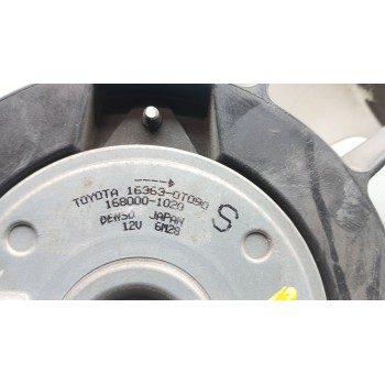 Recambio de electroventilador para toyota auris (_e15_) 1.8 hybrid (zwe150_) referencia OEM IAM 163630T090 160400t490 163630T080