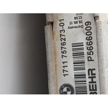 Recambio de radiador agua para bmw x6 (e71, e72) m referencia OEM IAM 17117587627301 757627301 757627301