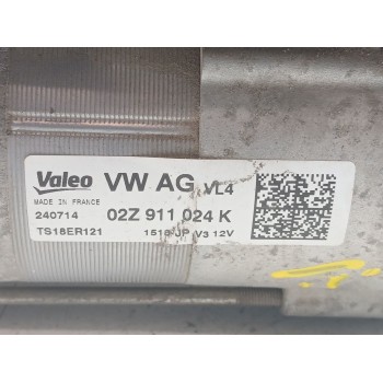 Recambio de motor arranque para skoda yeti (5l) 2.0 tdi referencia OEM IAM 02Z911024KX 02z911024k 02Z911023N