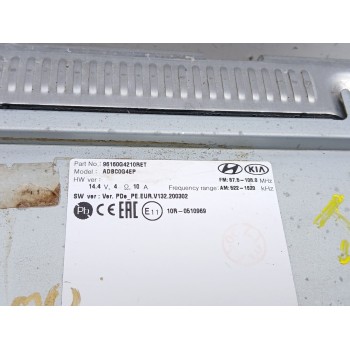 Recambio de sistema audio / radio cd para hyundai i30 (pd) 2020 referencia OEM IAM 96160g4210ret  
