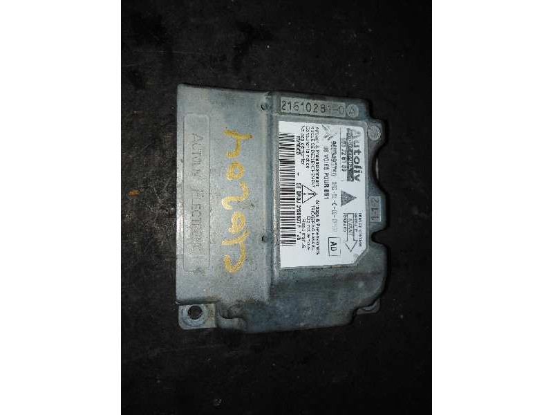 Recambio de centralita airbag para citroën c4 berlina vtr plus referencia OEM IAM 9653493780 9653493780 9653493780