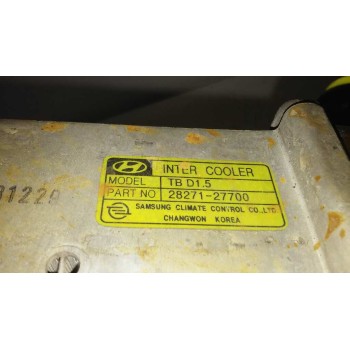 Recambio de intercooler para hyundai getz (tb) 1.5 crdi referencia OEM IAM TBD15 2827127700 
