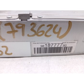 Recambio de sistema audio / radio cd para peugeot expert autobús (v_) 2.0 bluehdi 150 referencia OEM IAM 9818777780  