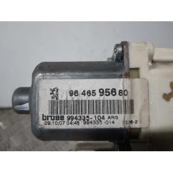 Recambio de motor elevalunas trasero izquierdo para peugeot 407 premium referencia OEM IAM 9646595680  