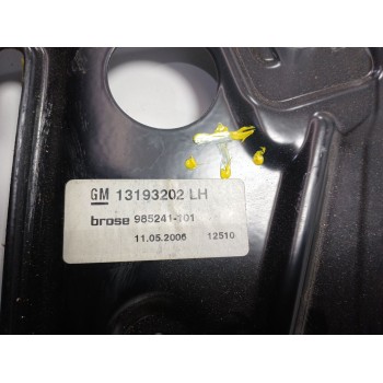 Recambio de elevalunas trasero izquierdo para opel astra h twintop (a04) 1.9 cdti (l67) referencia OEM IAM 13193205 13193202 