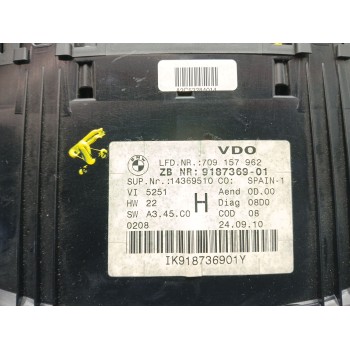 Recambio de cuadro instrumentos para bmw 3 touring (e91) 325 d referencia OEM IAM 709157962 918736901 