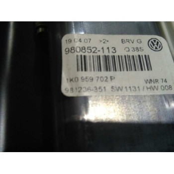 Recambio de elevalunas delantero derecho para volkswagen passat berlina (3c2) highline referencia OEM IAM 1K0959792L 1K0959702P 