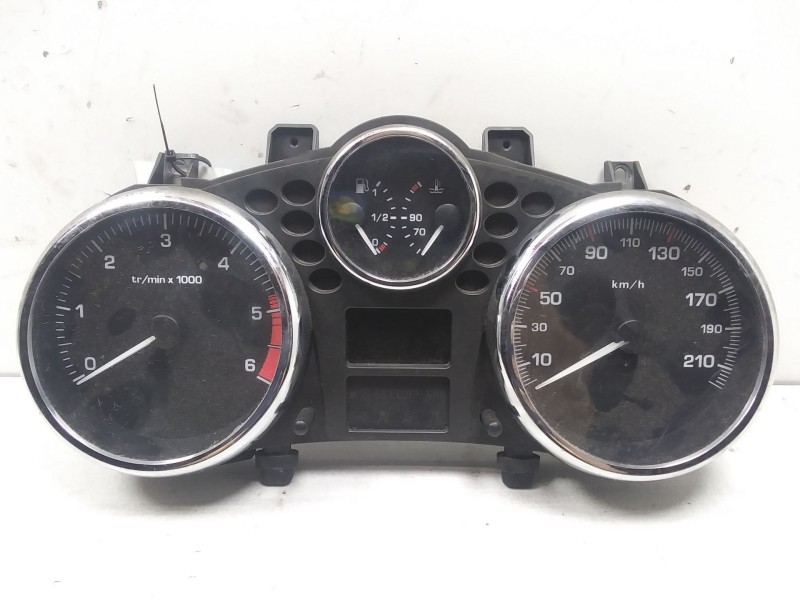 Recambio de cuadro instrumentos para peugeot 206+ básico referencia OEM IAM 9666637080  