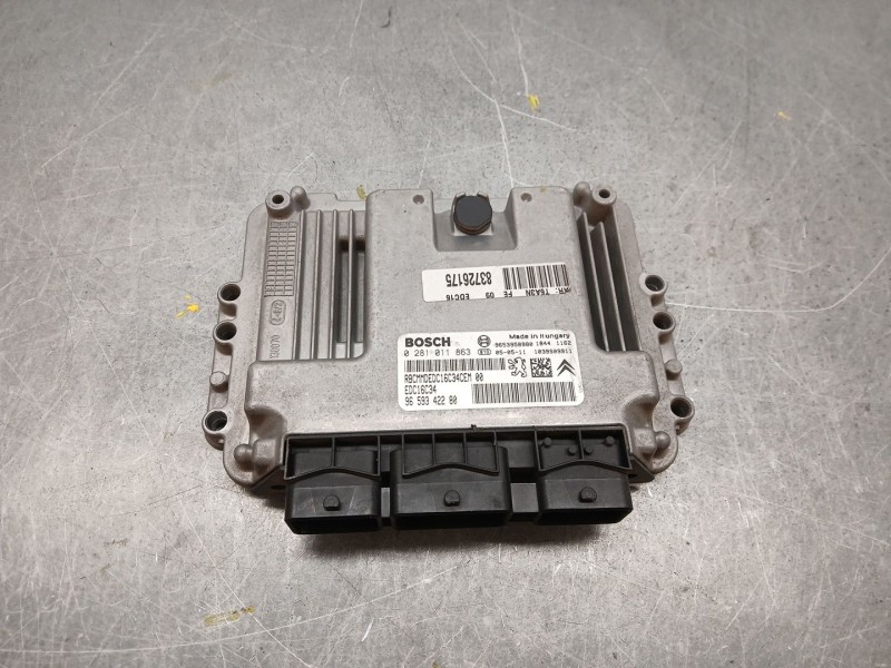 Recambio de centralita motor uce para peugeot 307 (3a/c) 1.6 hdi referencia OEM IAM 0281011863  