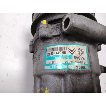 Recambio de compresor aire acondicionado para peugeot 307 (3a/c) 1.6 hdi referencia OEM IAM 9651910980  