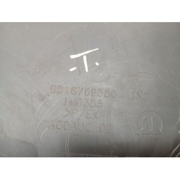 Recambio de puntera paragolpes trasera derecha para peugeot partner furgoneta/monovolumen (k9) 1.6 bluehdi 100 referencia OEM IA