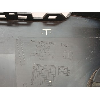 Recambio de puntera paragolpes trasera derecha para peugeot partner furgoneta/monovolumen (k9) 1.5 bluehdi 75 referencia OEM IAM