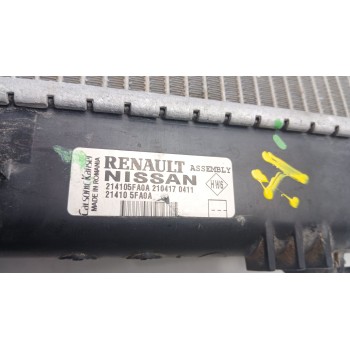 Recambio de radiador agua para nissan micra v (k14) n-connecta referencia OEM IAM 214105fa0a  