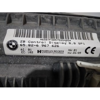 Recambio de display para bmw serie 7 (e65/e66) 750i referencia OEM IAM 65826967626  