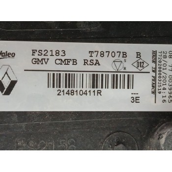 Recambio de electroventilador para renault clio v (b7_) 1.0 tce 100 (b7mt) referencia OEM IAM 214810411R  