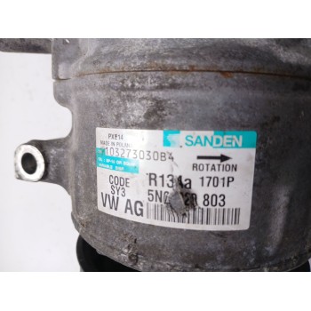 Recambio de compresor aire acondicionado para volkswagen golf vi variant (aj5) 1.6 tdi referencia OEM IAM 5N0820803  