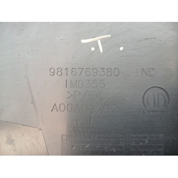 Recambio de puntera paragolpes trasera derecha para peugeot partner furgoneta/monovolumen (k9) 1.6 bluehdi 100 referencia OEM IA