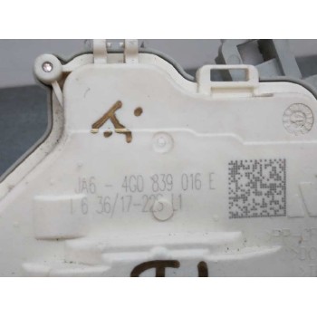 Recambio de cerradura puerta trasera derecha para audi q7 (4m) referencia OEM IAM 4G0839016E NUEVO 8 PINES