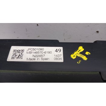 Recambio de mando climatizador para land rover range rover sport 2.7 td v6 cat referencia OEM IAM jfc501090 mb1465706190 