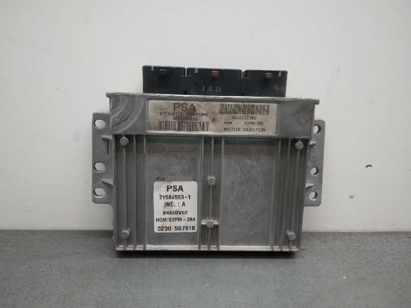 Recambio de centralita motor uce para citroën c2 1.4 referencia OEM IAM 9651556680 9642222380 