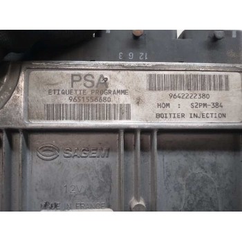 Recambio de centralita motor uce para citroën c2 1.4 referencia OEM IAM 9651556680 9642222380 