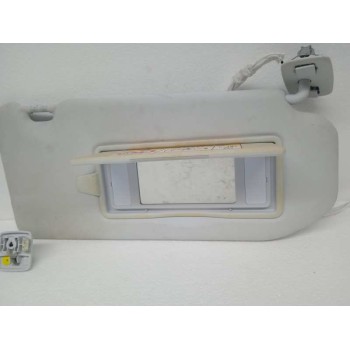 Recambio de parasol derecho para peugeot 3008 style referencia OEM IAM 98160199PR CON LUZ 