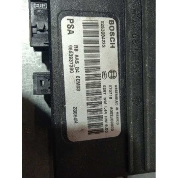 Recambio de modulo electronico para citroën c4 picasso lx plus referencia OEM IAM 9663937380  