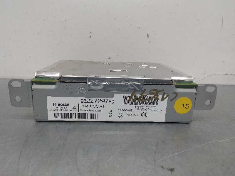 Recambio de sistema audio / radio cd para peugeot 208 active referencia OEM IAM 9822729780  MODULO