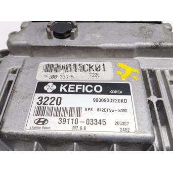 Recambio de centralita motor uce para hyundai i20 i (pb, pbt) 1.2 referencia OEM IAM 3911003345  