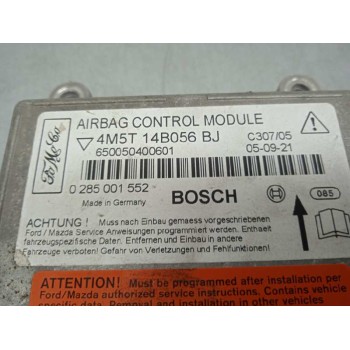Recambio de centralita airbag para ford focus berlina (cap) 1.6 16v cat referencia OEM IAM 4M5T14B056BJ 0285001552 