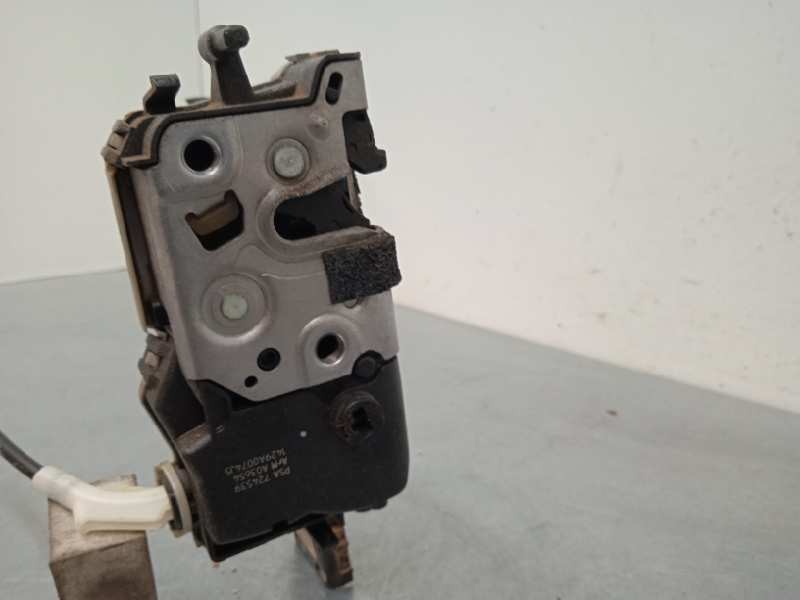 Recambio de cerradura puerta trasera izquierda para peugeot 3008 confort referencia OEM IAM 724539 9800623780 6 PINS