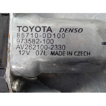 Recambio de elevalunas trasero izquierdo para toyota auris active referencia OEM IAM 857100D100 973582100 2 PINS