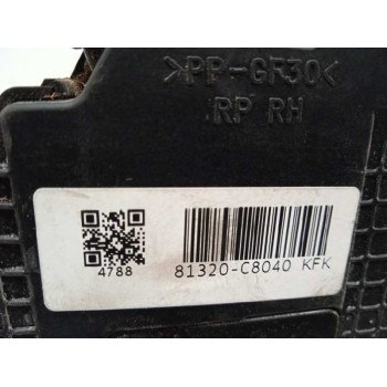 Recambio de cerradura puerta delantera derecha para hyundai i20 basis blue referencia OEM IAM 81320C8040  4 PINS