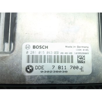 Recambio de centralita motor uce para bmw 1 (e87) 120 d referencia OEM IAM 0281015043 781170001 030238038