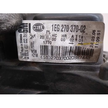 Recambio de faro derecho para opel astra h ber. 1.7 16v cdti referencia OEM IAM 24451033RH  