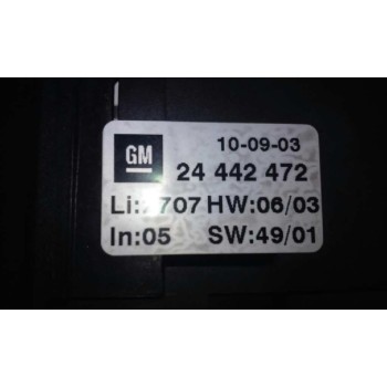Recambio de mando climatizador para opel astra g berlina 2.0 dti referencia OEM IAM 24442472  