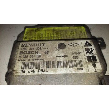 Recambio de centralita airbag para renault clio ii fase i (b/cbo) 1.2 referencia OEM IAM 7700434205 7700434205 