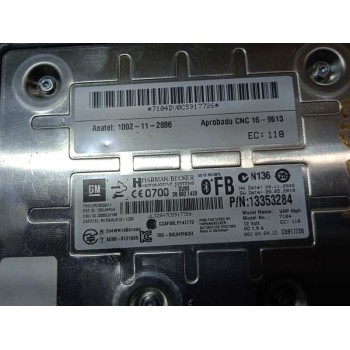 Recambio de modulo electronico para opel zafira tourer excellence referencia OEM IAM 13353284 MODULO BLUETOOTH 