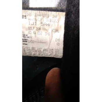 volkswagen golf iv berlina (1j1) del año 1999