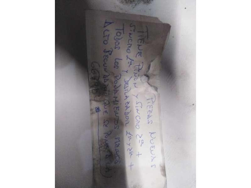 Recambio de caja cambios para kia carnival 2.9 turbodiesel cat referencia OEM IAM Y050500685 CASCO 