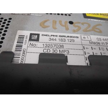 Recambio de sistema audio / radio cd para opel corsa d cosmo referencia OEM IAM 344183129 13257038 