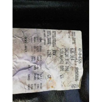 seat ibiza (6j5) del año 2009