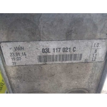 Recambio de enfriador aceite motor para skoda superb combi (3t5) 2.0 tdi dpf referencia OEM IAM 03L117021C  