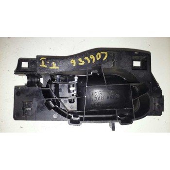 Recambio de maneta interior trasera izquierda para peugeot 407 st confort pack referencia OEM IAM 12G100187386  