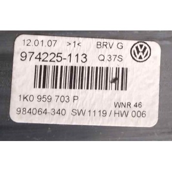 MOTOR ELEVALUNAS TRASERO IZQUIERDO 1K0959703P 973624106 974225113