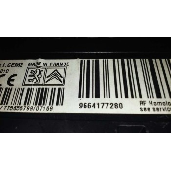 Recambio de modulo electronico para peugeot 407 st confort pack referencia OEM IAM 9664177280  