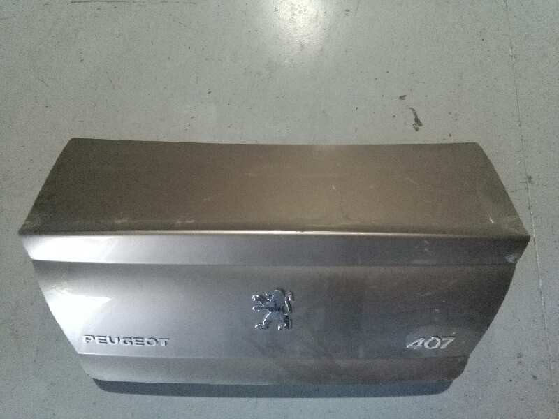 Recambio de tapa maletero para peugeot 407 st confort pack referencia OEM IAM  GRIS SIN PULSADOR