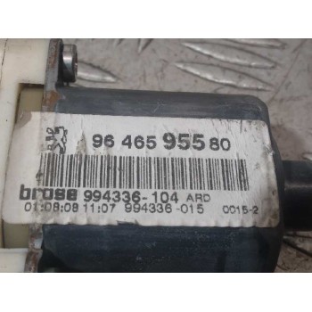 Recambio de elevalunas trasero derecho para peugeot 407 st sport pack referencia OEM IAM 9646595580 6 PINES 